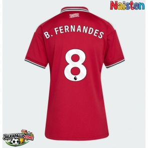 Manchester United Bruno Fernandes #8 Kotipaita Naisten 2026-27 Lyhythihainen